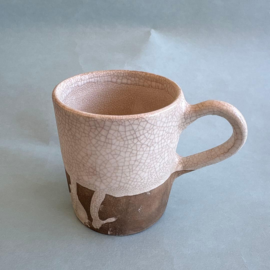 瀬戸の陶芸家 河本五郎作 灰釉花入 木箱付き