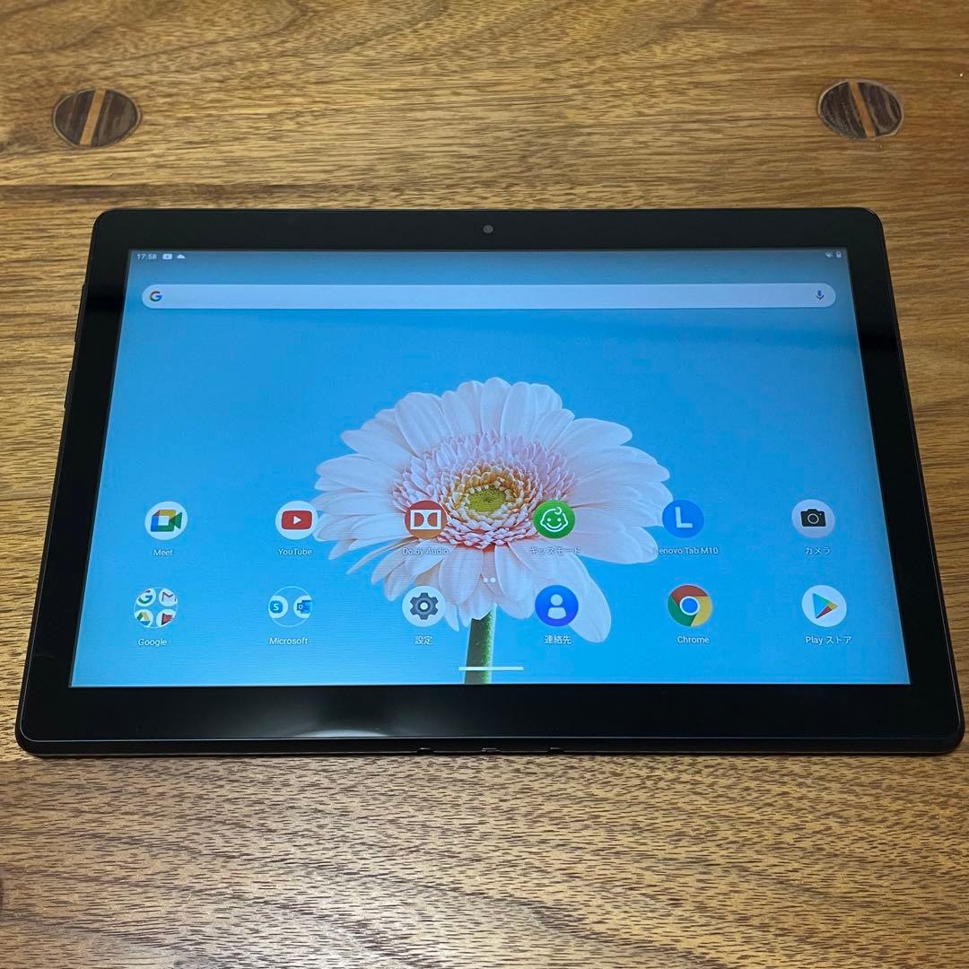美品 Lenovo Tab M10 HD Android10 付属完備 Androidタブレット Tab M10 HD (2nd Gen) アイアングレー ZA6W0003JP