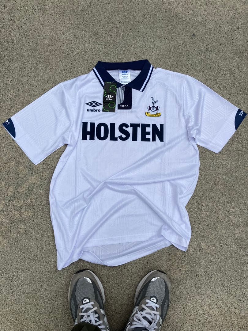 新品タグ付き】アンブロxトッテナム/1991ユニフォーム/ゲームシャツ L