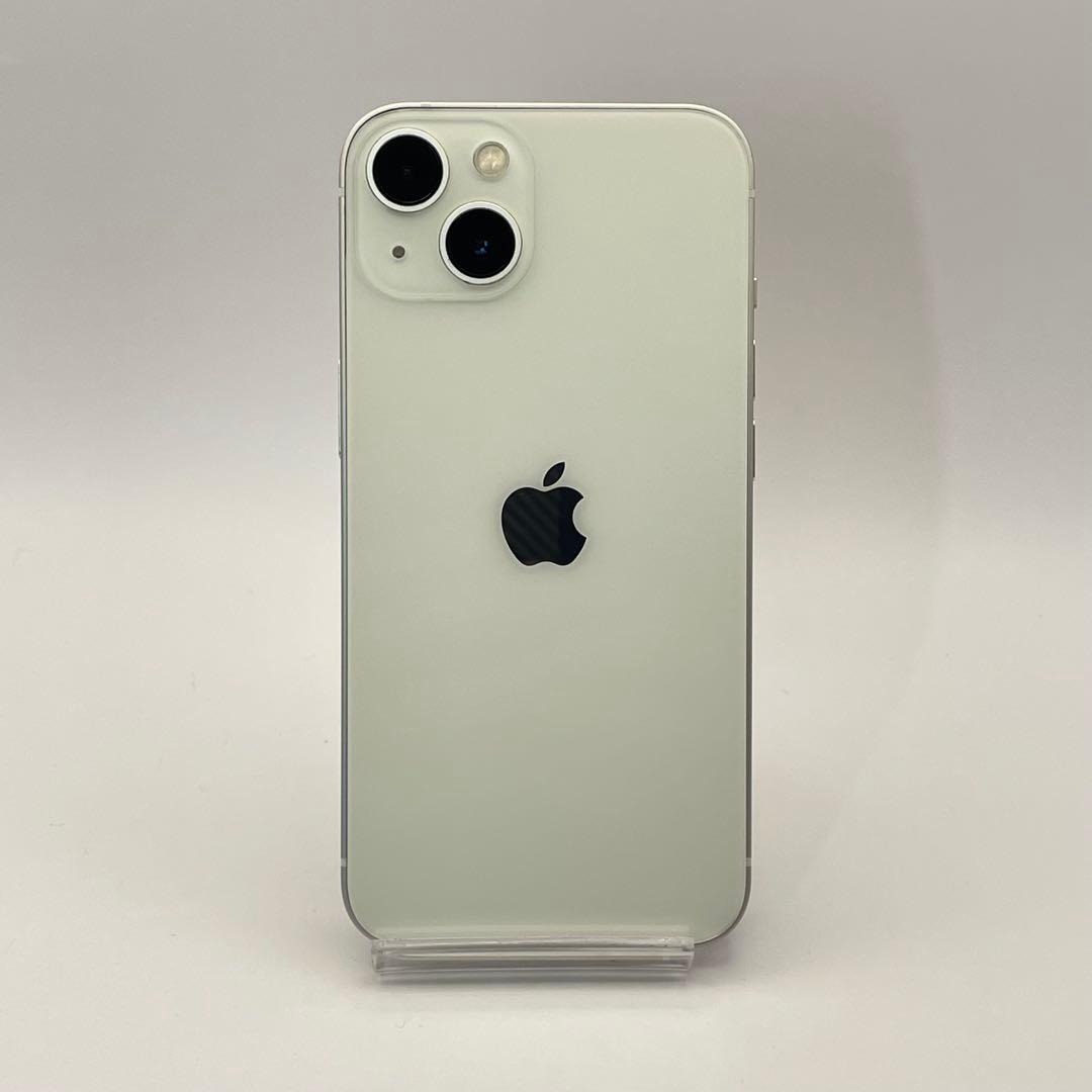 iPhone 13 128GB 大容量バッテリー新品100% SIMフリー 白 - メルカリ
