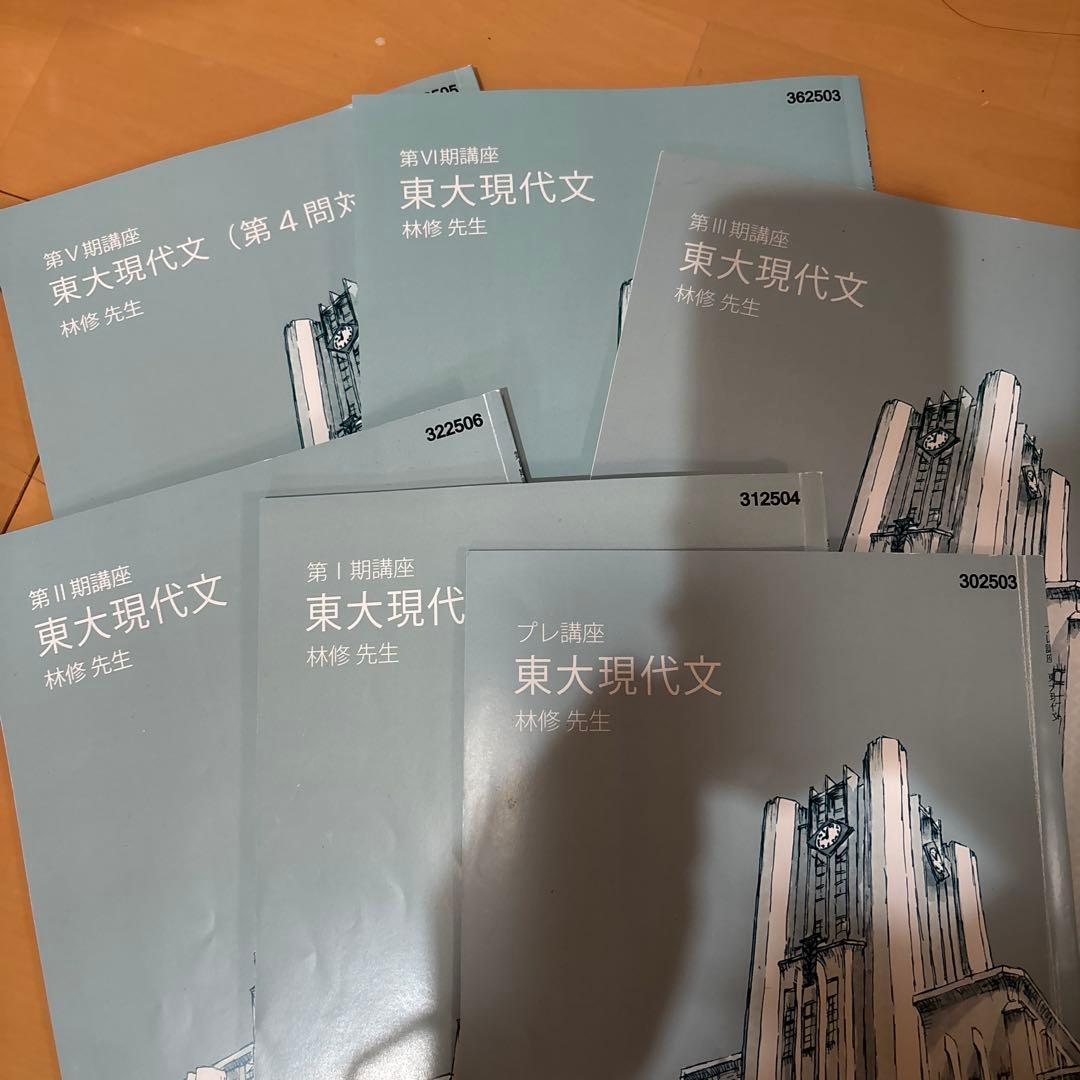 東進 林修先生 東大特進 東大現代文 テキスト 一年分 - メルカリ