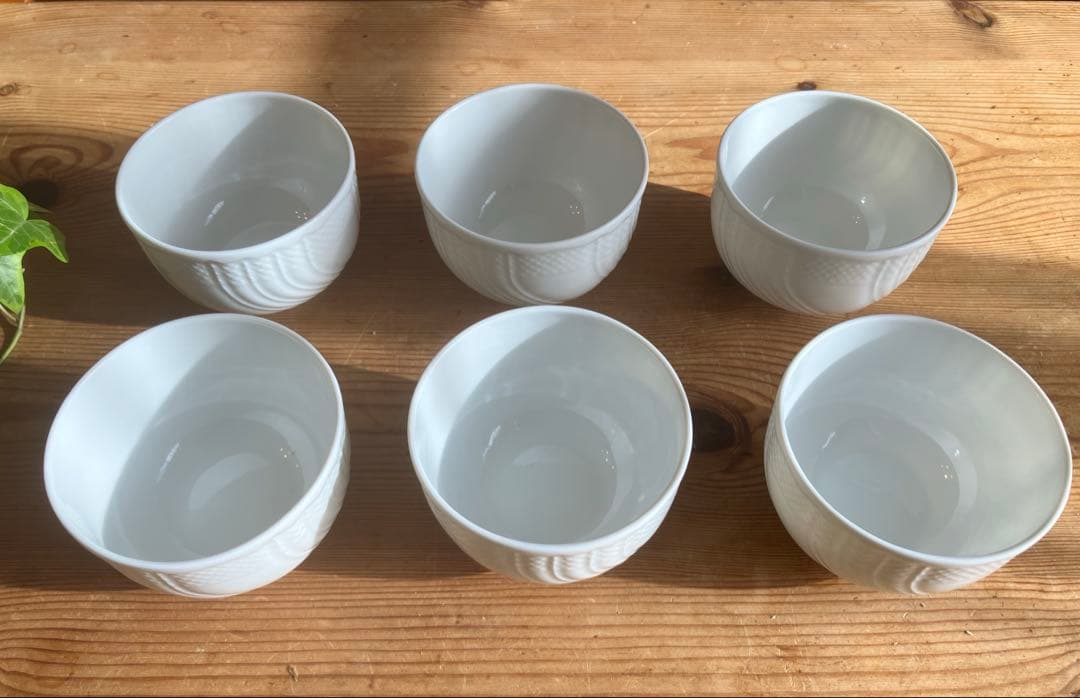 ジノリ ベッキオホワイト 湯呑み×6 - メルカリ