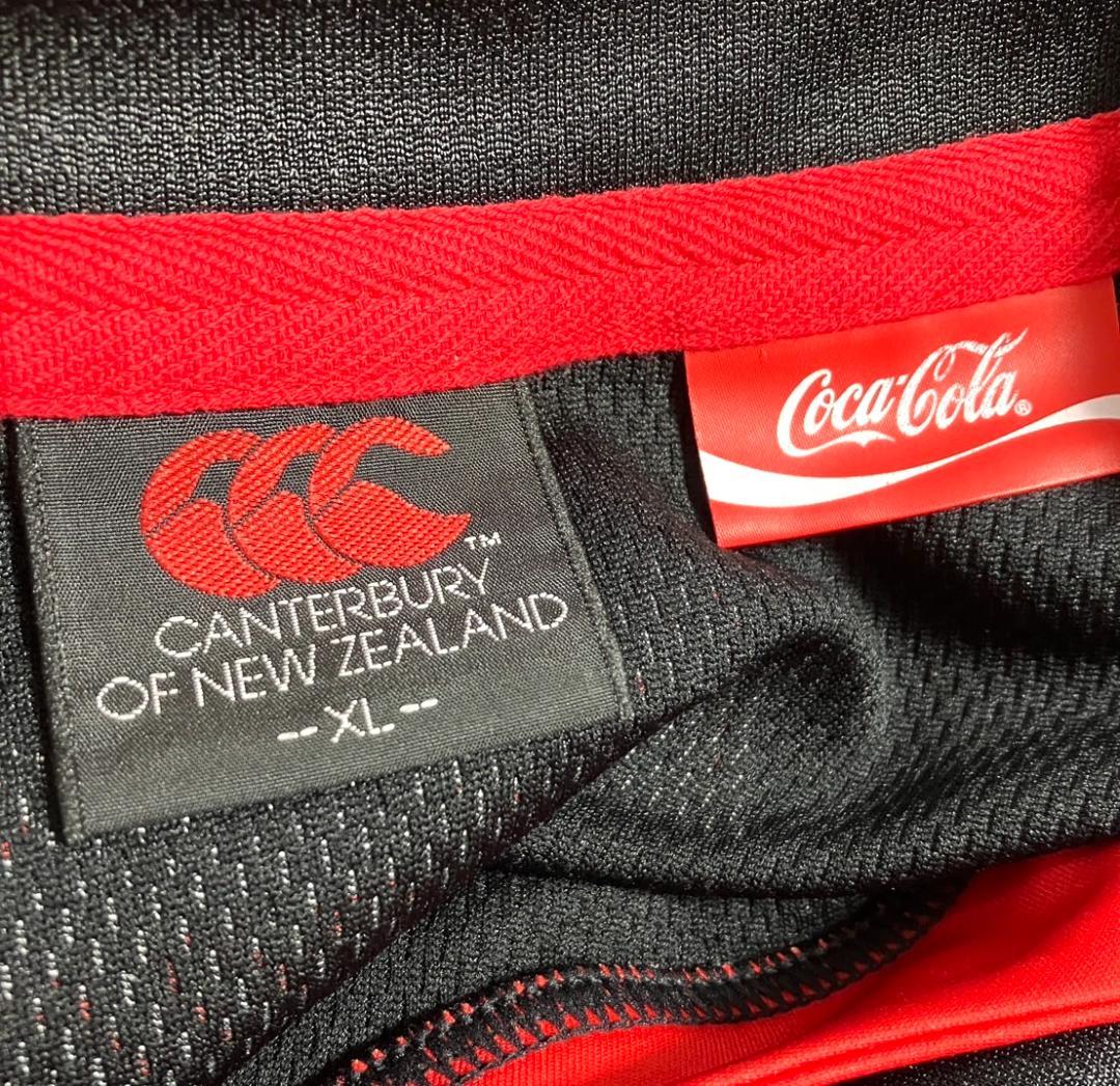 24時間以内匿名配送】カンタベリー コカコーラ レッドスパークス 2nd