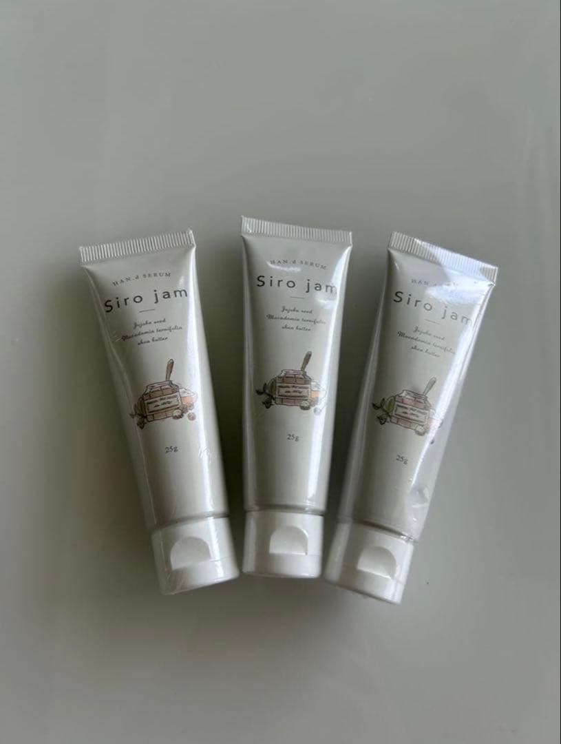 シロジャムSiro jam 3本セット Amazon.co.jp: 【年齢が出やすい手元ケア】 HAN.d Siro jam シロジャム