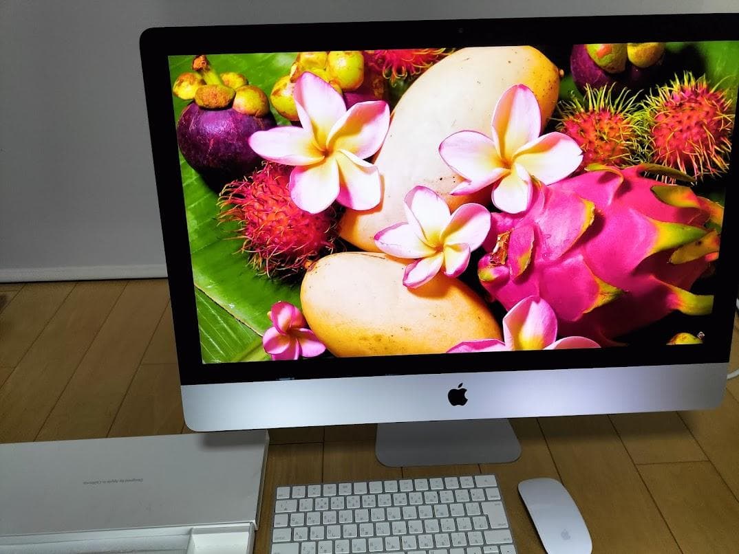Macデスクトップ iMac 27inchi 5K 2017 SSD+HDD 2.12TB
