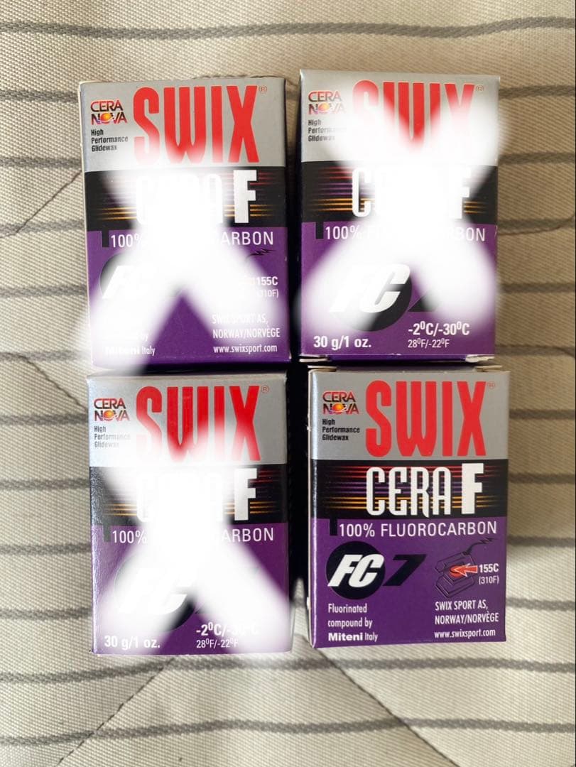 SWIX CERA F FC7 100% フルオロカーボン 30g 単品 - メルカリ