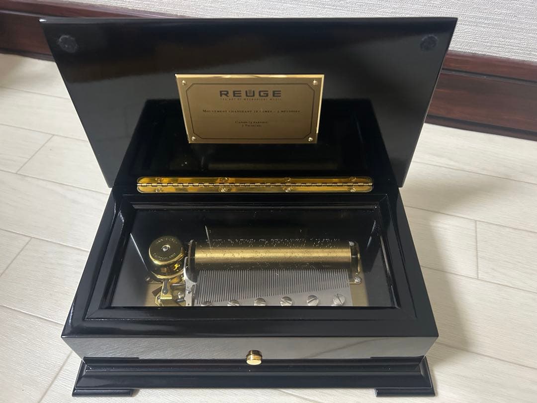 REUGE】スイスオルゴール 72弁 カノン 療法用調整＋共鳴箱 - メルカリ