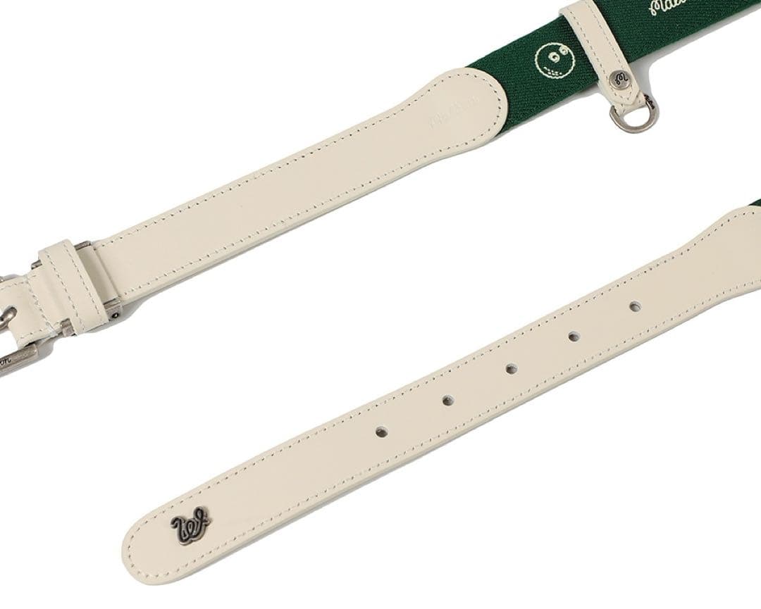 未使用タグ付き Malbon Golf マルボンゴルフ ストレッチ ベルト - メルカリ