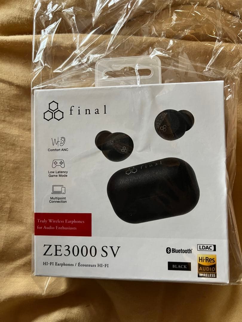 未開封未使用‼️final ZE3000 SV ブラック ワイヤレスイヤホン Amazon.co.jp: final (ファイナル) ZE3000 SV ワイヤレスイヤホン