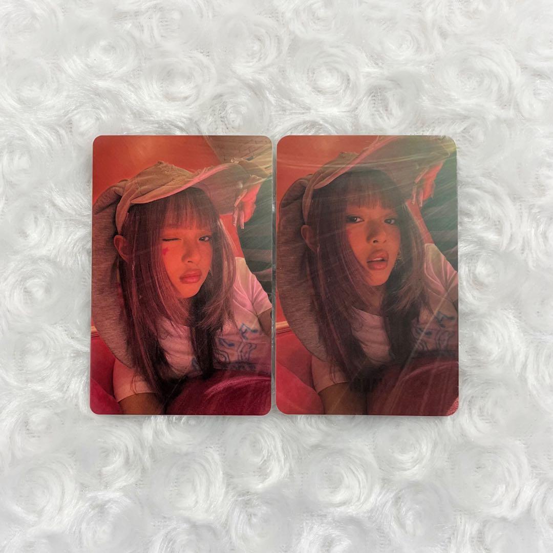 NewJeans OMG Message Card weverse トレカ ハニ - メルカリ