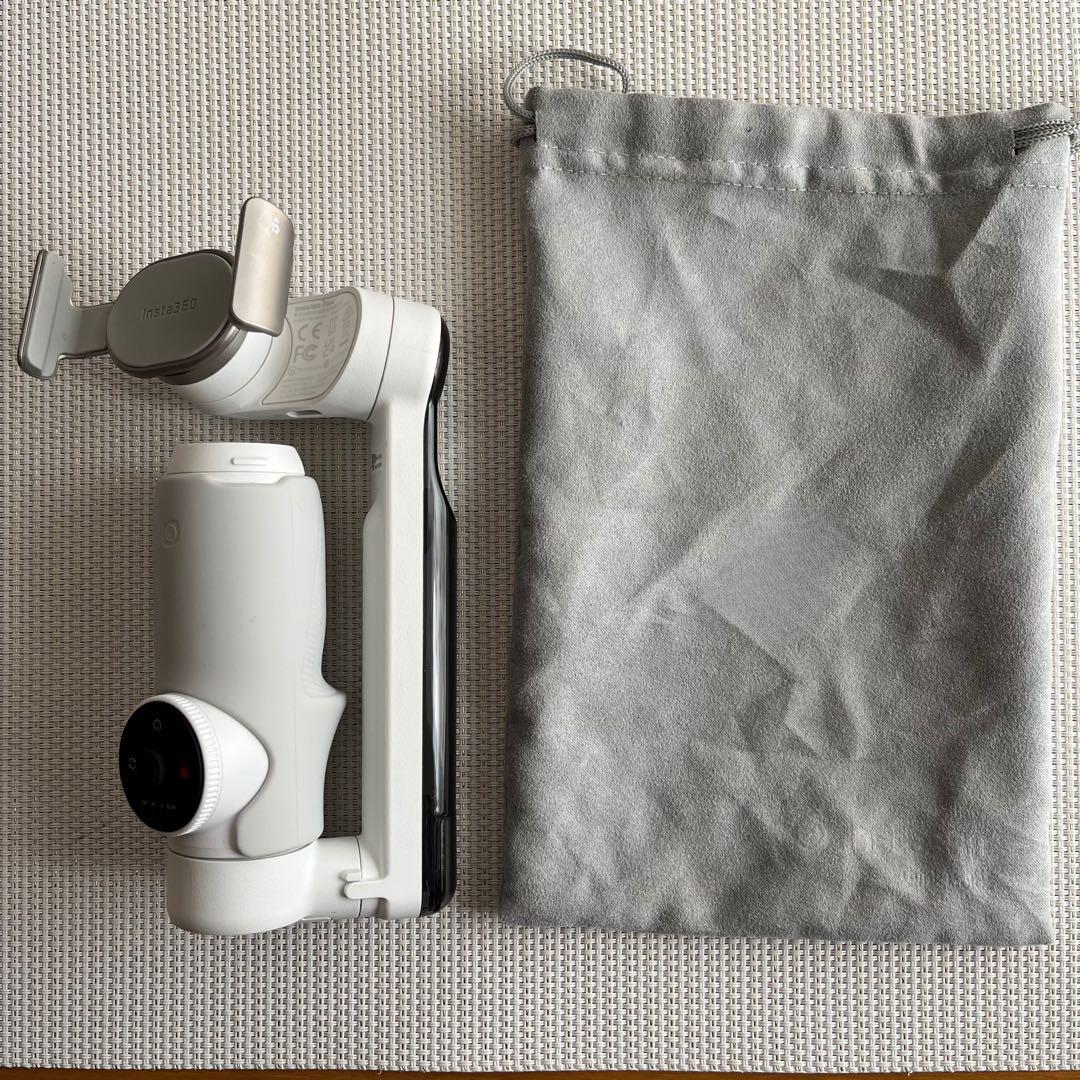 【美品】Insta360 Flow スマートフォン用スタビライザー ホワイト Insta360 Flow スマートフォン用スタビライザー Standalone