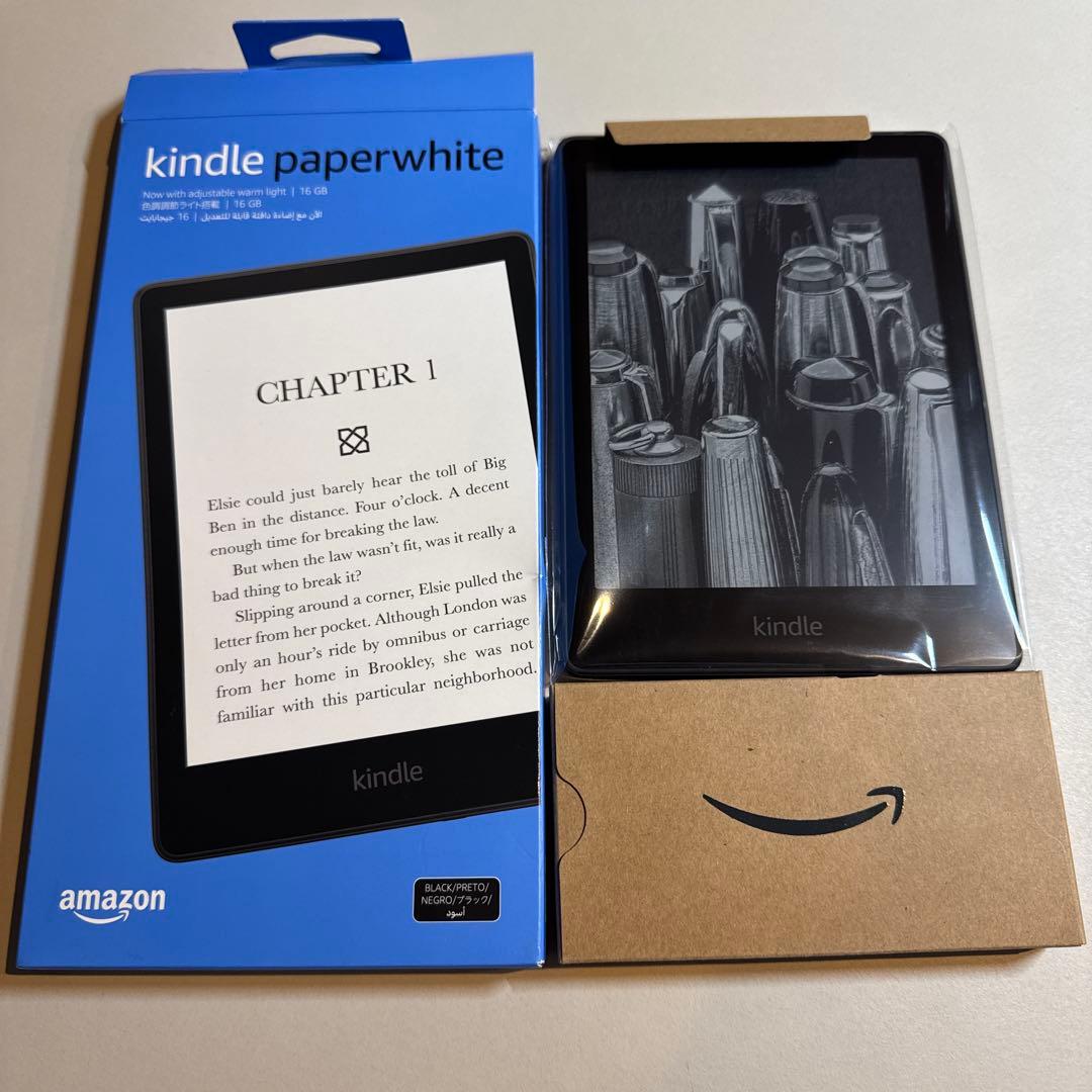 Kindle Paperwhite (16GB) 6.8インチ 11世代 Amazon Kindle Paperwhite 11th Gen 16GB, Wi-Fi, 6.8