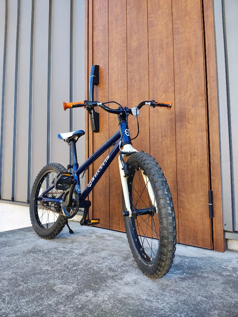 自転車 ネイビー ヨツバサイクル　18インチ Amazon.co.jp: YOTSUBACYCLE(ヨツバサイクル) YOTSUBA ZERO 18 キッズ