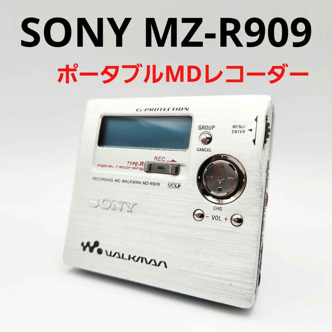 SONY ポータブルMDレコーダー MZ-R909 - メルカリ