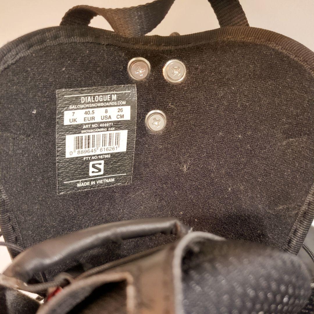 SALOMON サロモン DIALOGUE BOA 26.0cm スノーブーツ