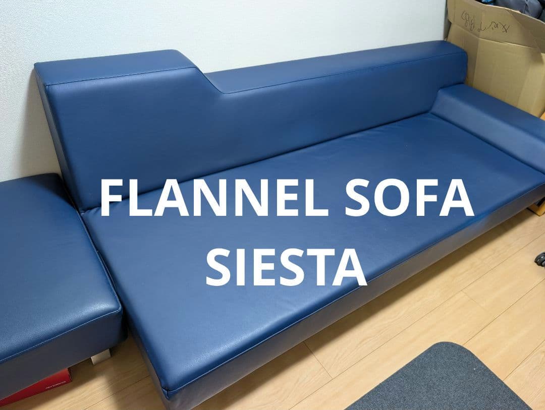 【美品】フランネルソファ シエスタ 3人掛け ソファベッド スツール別出品 SIESTA 3人掛け + SIESTA スツールラージ | お客様の声 | ソファ専門店