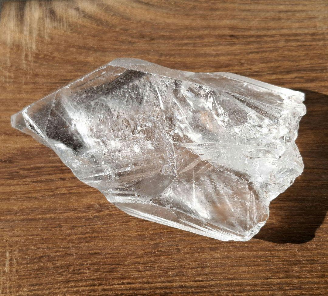 *ピュアレイ レムリアンルーツ レムリアンシードクォーツ 原石 一点物】レムリアンシードクリスタル原石｜成長線が刻まれた高波動の