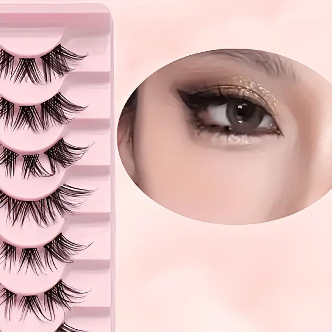 新商品①✨つけまつげ クロスまつげ 10セット - メルカリ