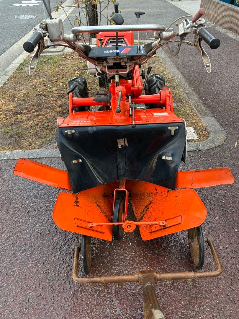 クボタ 耕運機K1-75 7.5馬力ディーゼル エンジン 動作確認済み - メルカリ