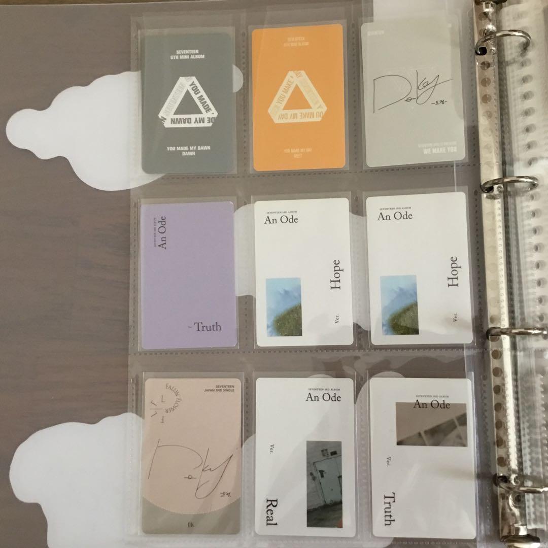 seventeen ドギョム DK アルバム 特典 トレカ まとめ売り - メルカリ