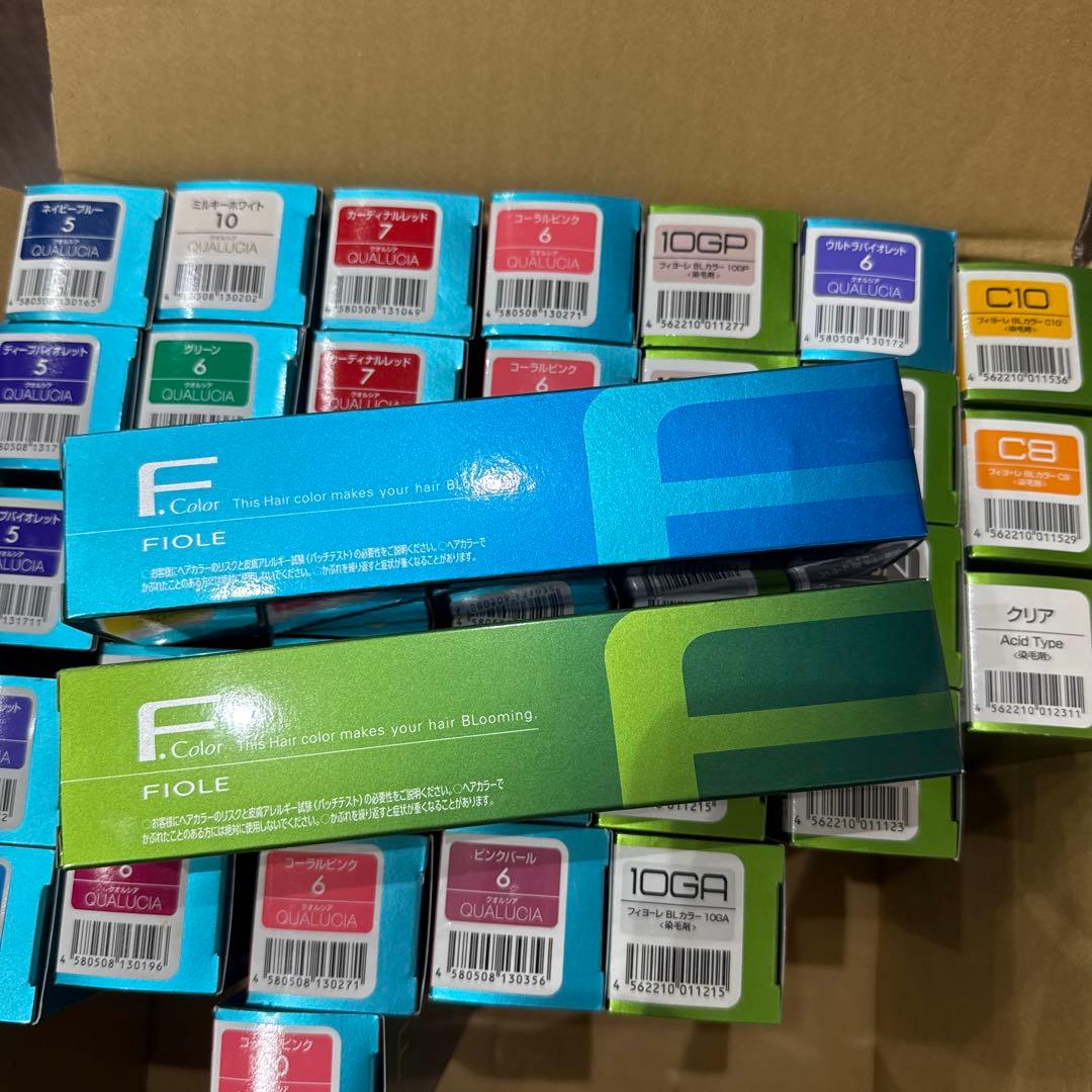 FIOLE クオルシア　BLカラー　35本 フィヨーレBLカラー クオルシア | カラー剤 | FIVE WEB STORE | 理美容