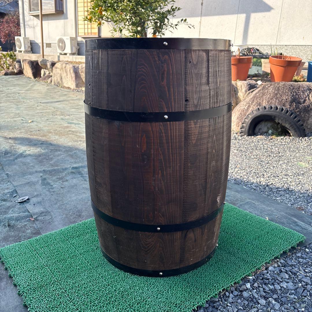 コーヒー樽　木樽　　蓋なし 楽天市場】コーヒー樽 ブルーマウンテン柄のミニチュア木樽 1個 ※樽