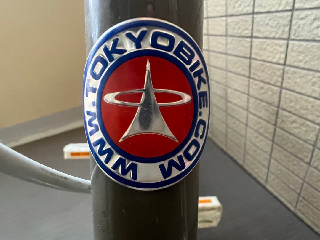 little tokyobike 限定カラー（カーキ） カゴ・補助輪付き little tokyobike limited edition - トーキョーバイク