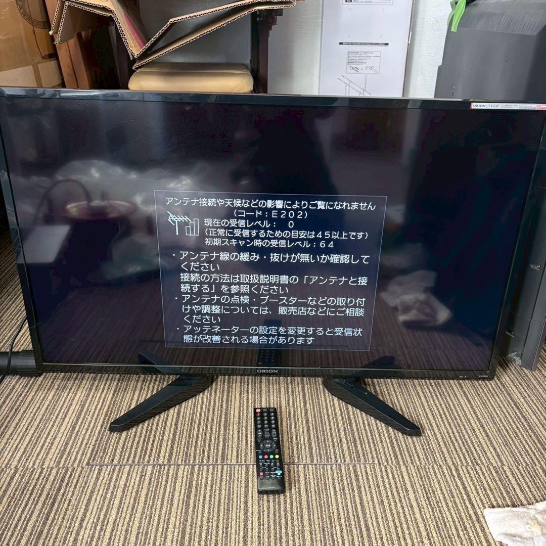 ORION 40インチテレビ DTX40-32B 2016年製 - メルカリ