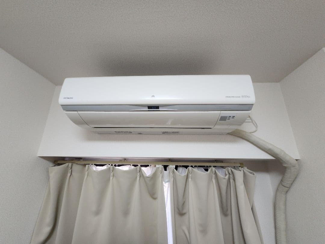 HITACHI RAS-WBK22G(W) エアコン本体 白くまくん RAS-WBK22G-W エアコン 2017年 白くまくん WBKシリーズ スターホワイト