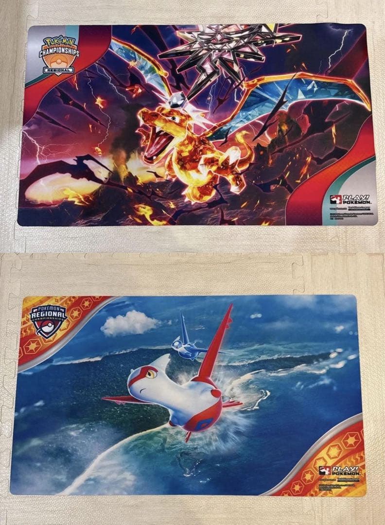 ポケモンカードゲーム プレイマット 2点セット リージョナル 海外限定