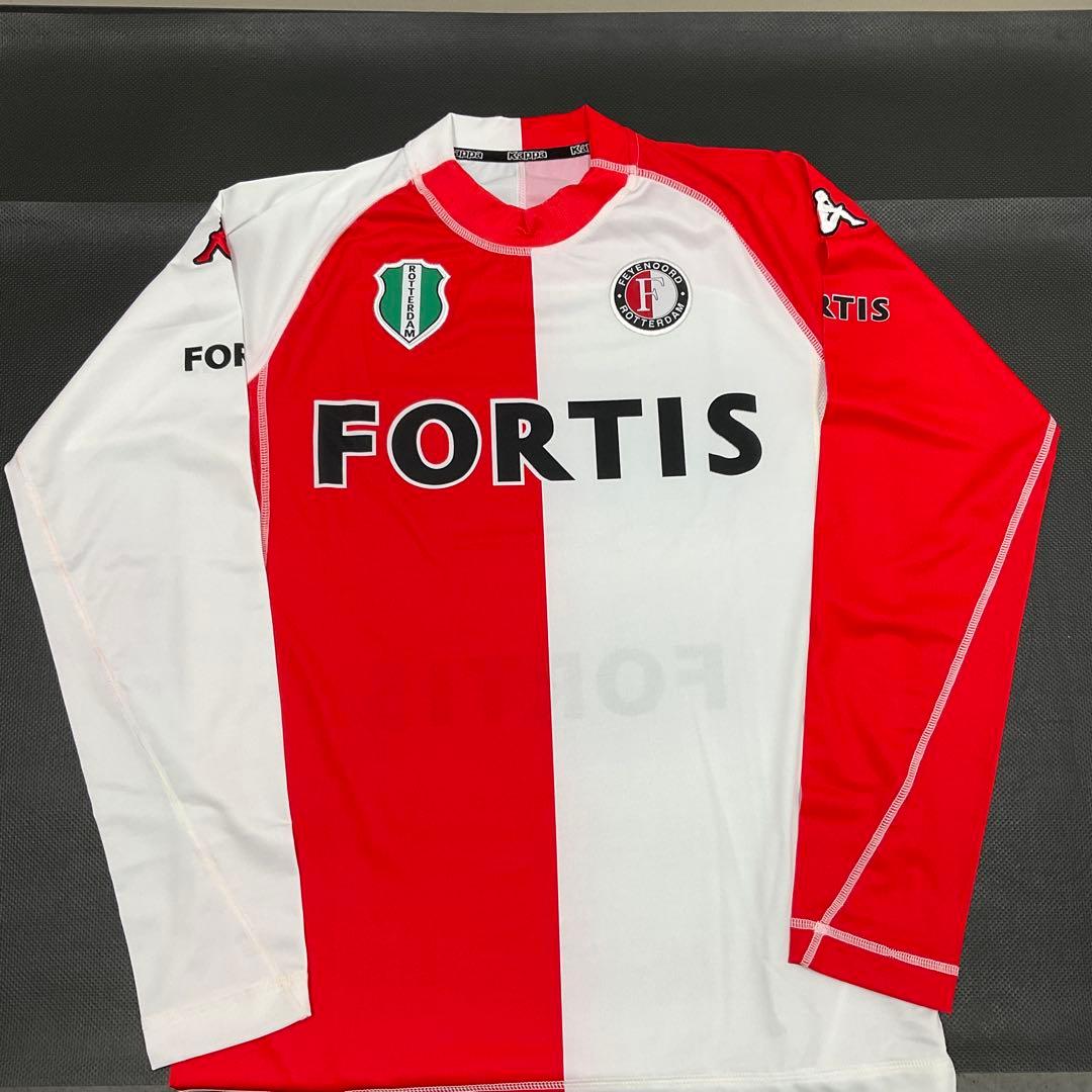 未使用品】Kappa 04-05 フェイエノールト 長袖ユニフォーム - メルカリ