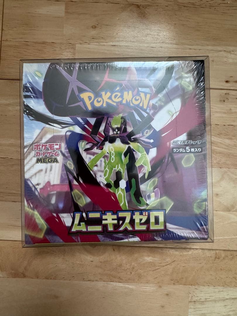シュリンク付き ポケモンカード ムニキスゼロ BOX - メルカリ