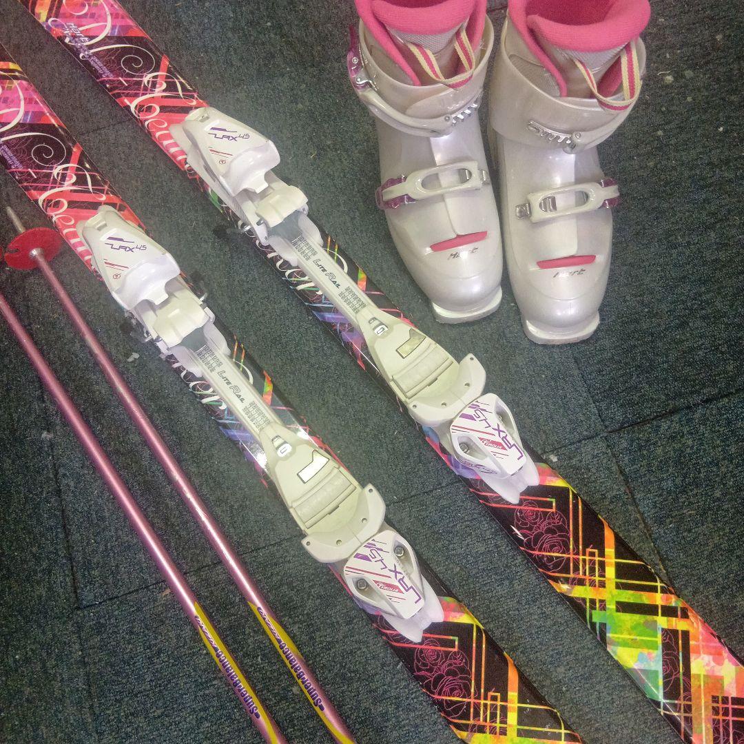 メンテナス済…ジュニア用 140cmHartスキー…靴24cm - メルカリ