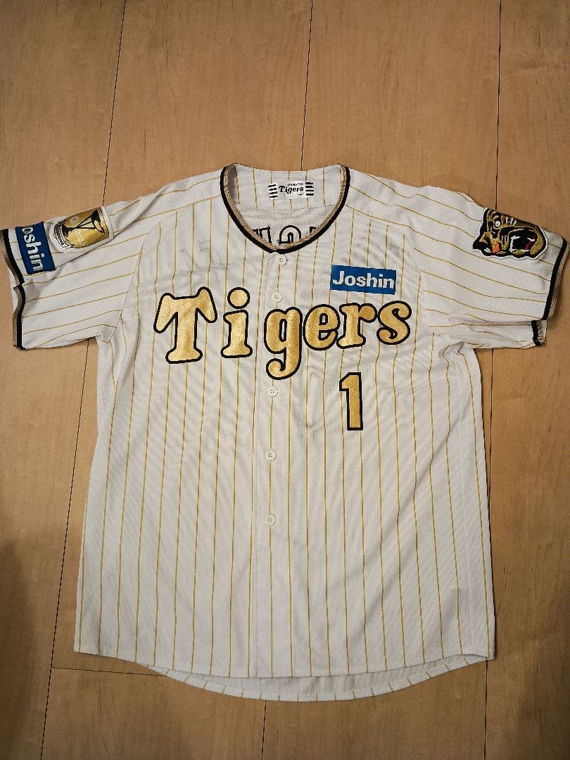阪神タイガース チャンピオンユニフォーム2023 森下翔太選手Lサイズ