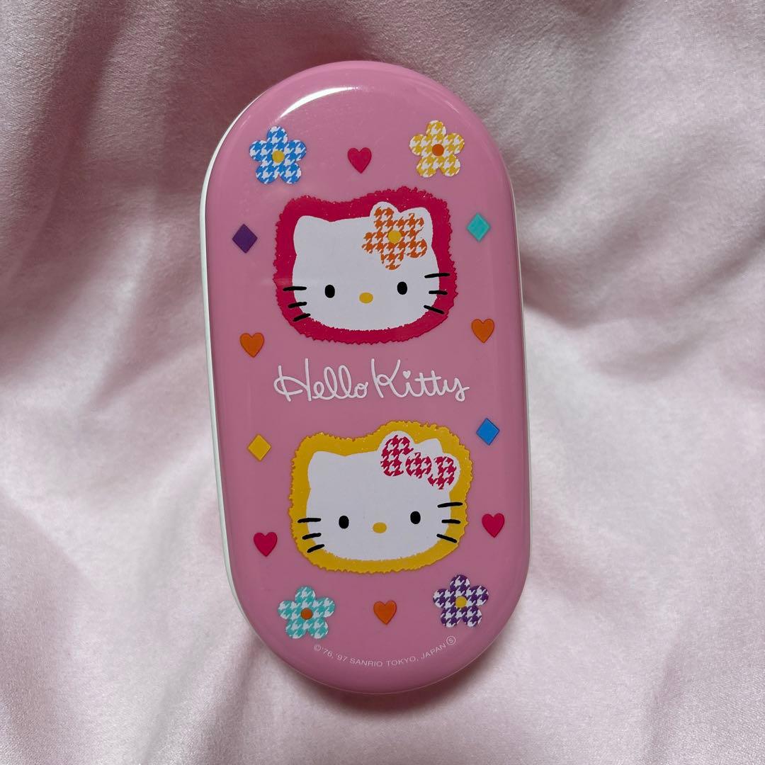 カオハナ♡キティちゃん 2段ランチボックス お弁当箱 1997年 630ml