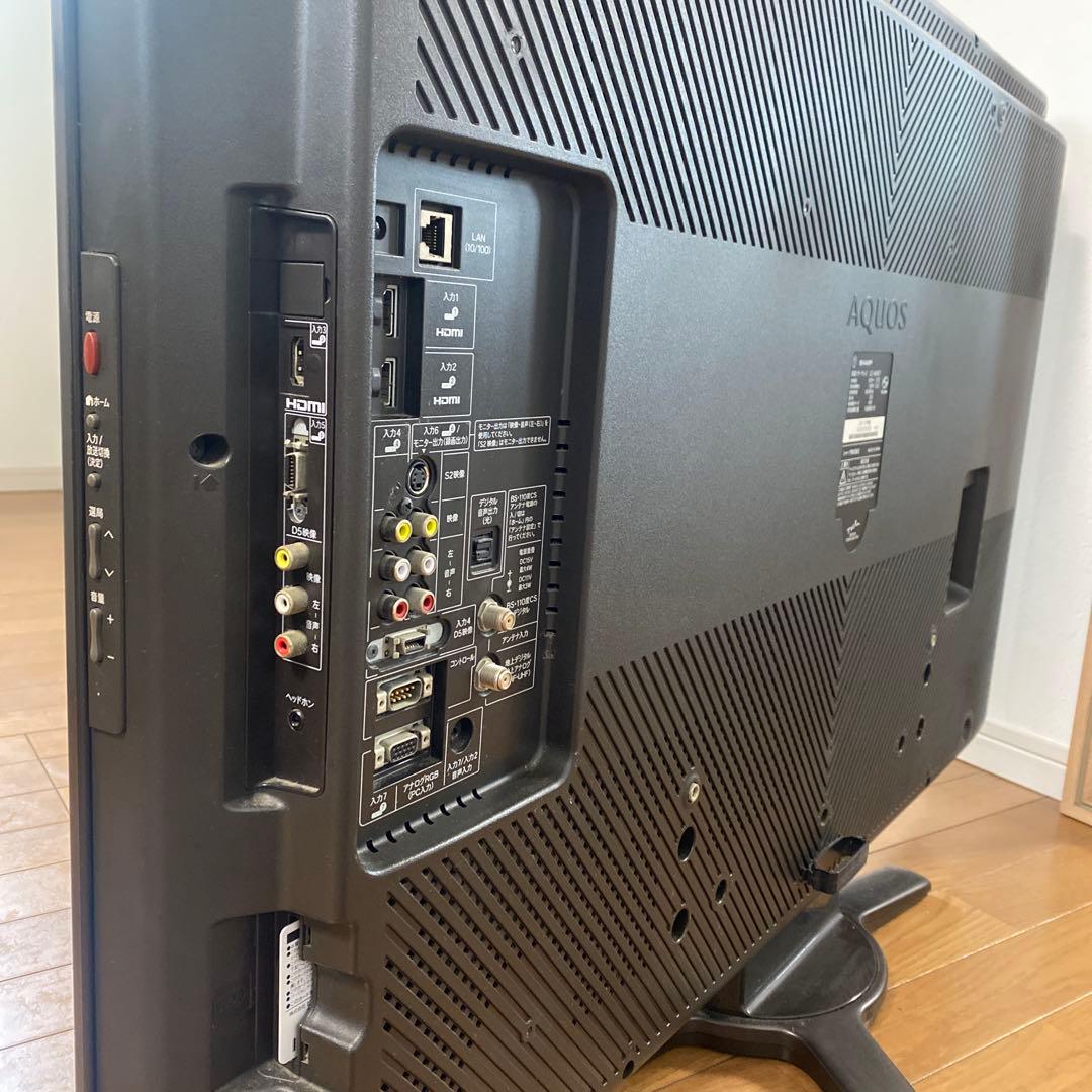 シャープSHARP AQUOS LC-40AE7 世界の亀山 リモコン付き - メルカリ