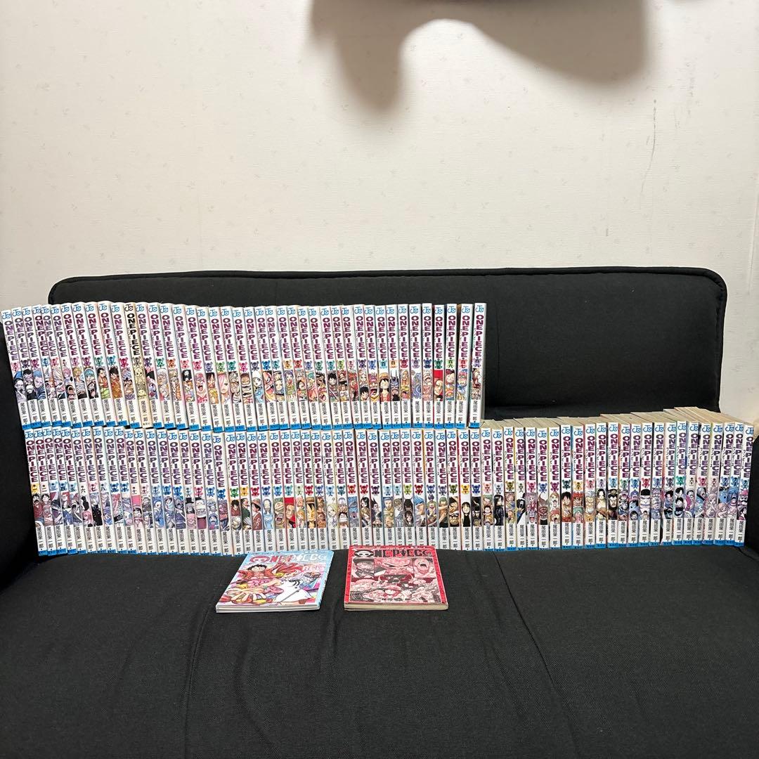 ONEPIECE 漫画 1～108巻＋映画特典2冊 ONE PIECE - 💕新品未使用💕ONE PIECE💕映画特典💕108巻替えカバー