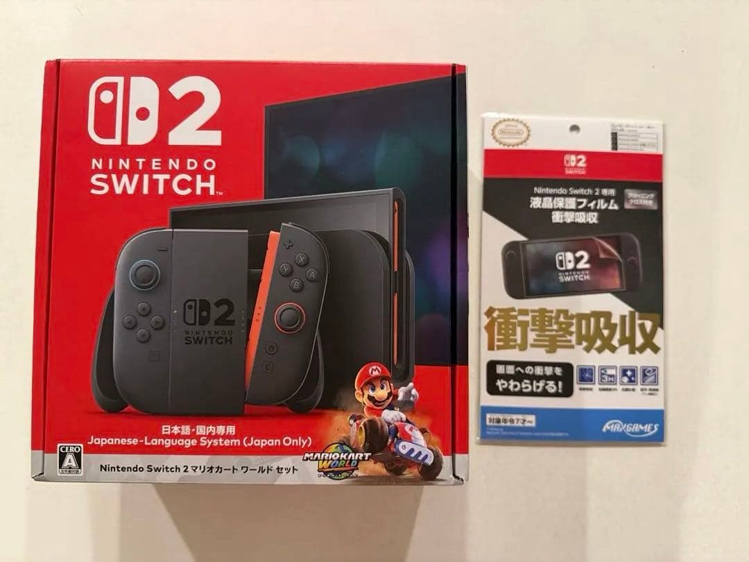 Nintendo Switch 2マリオカートセット　ニンテンドースイッチ2本体 Amazon.co.jp: Nintendo Switch 2(日本語・国内専用) マリオカート