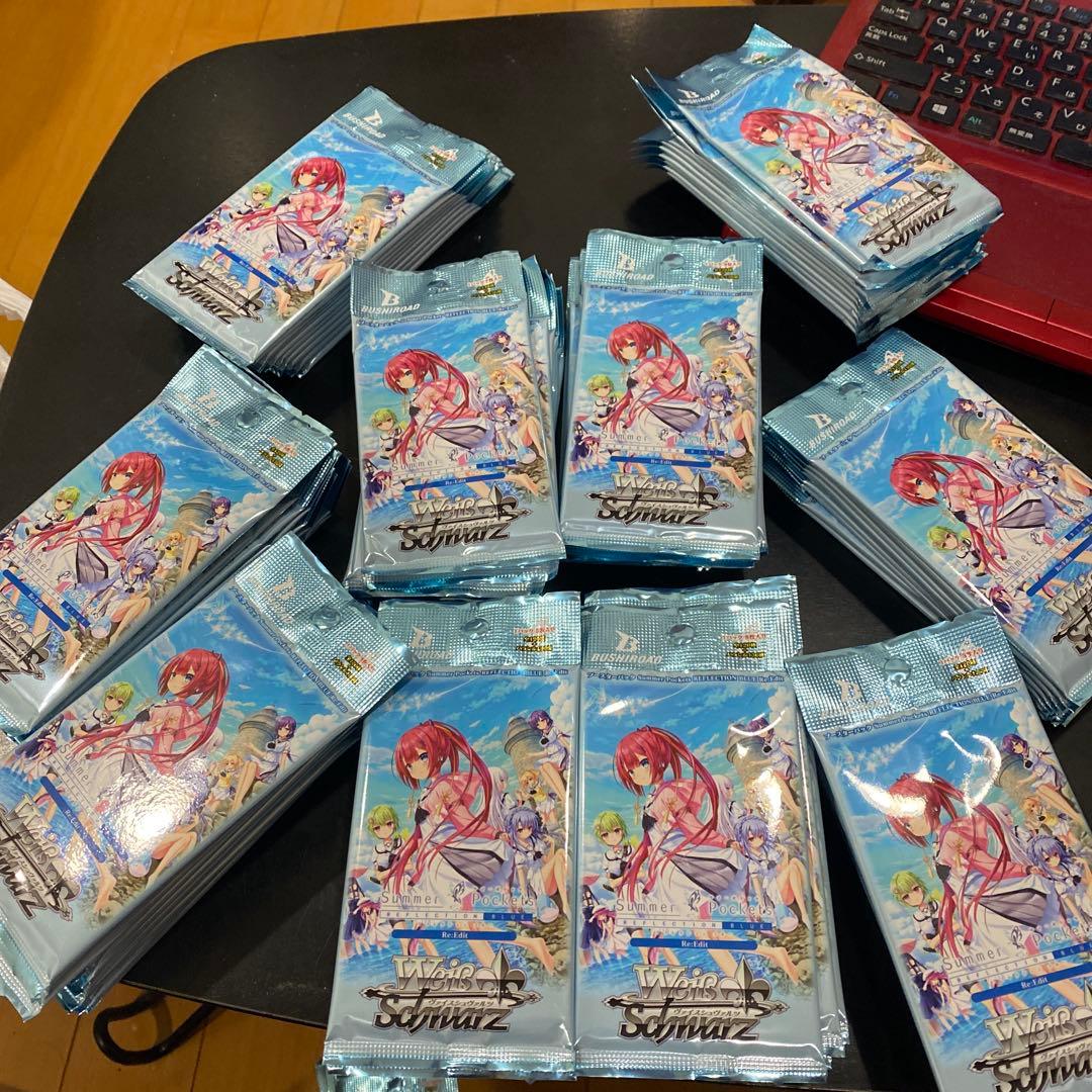 ヴァイス Summerpockets REFLECTIONBLUE 100パック ブースターパック Summer Pockets REFLECTION BLUE Re:Edit
