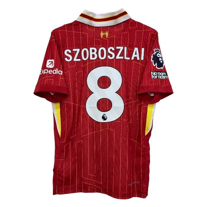 24-25リバプール ソボスライ オフィシャル オーセンティック