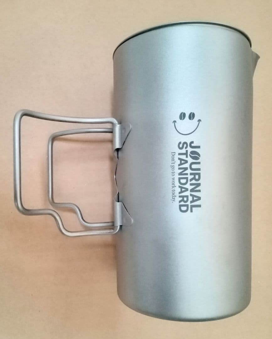 ☆チタン製フレンチプレスコーヒーメーカーセット＊シルバーアントと