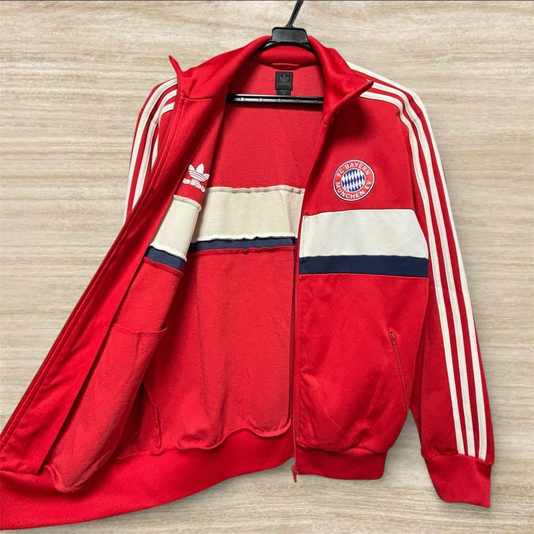 adidas originals トラックジャケット ブンデスリーガ 赤 XL - メルカリ