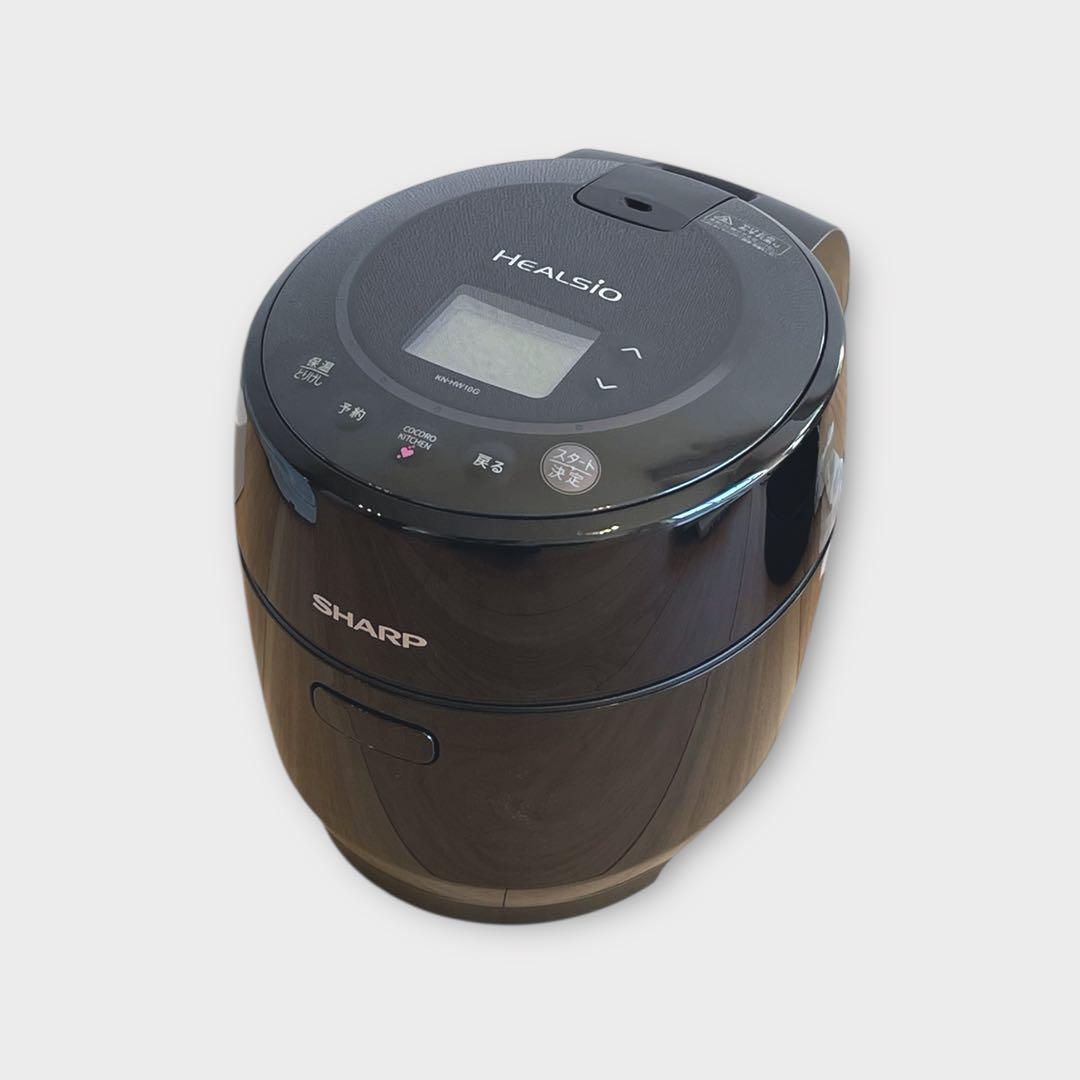 シャープ ヘルシオ ホットクック ブラック KN-HW10G-B シャープ ヘルシオ ホットクック KN-HW10G-B [ブラック系] 価格比較