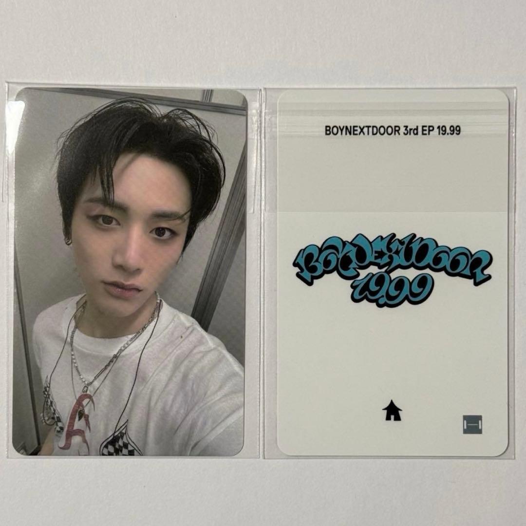 BOYNEXTDOOR テサン 19.99 jumpup ラキドロ 店舗特典 - メルカリ