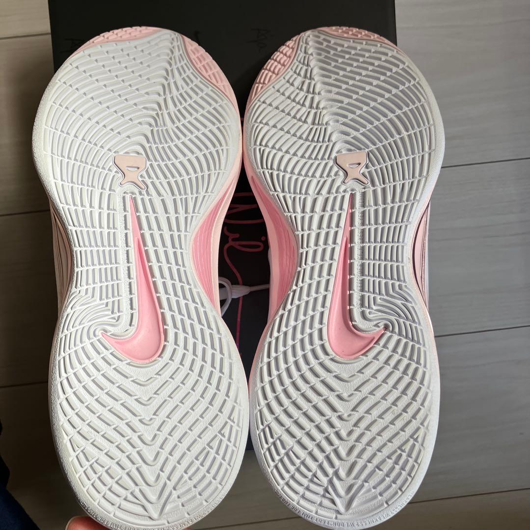 Nike エイジャ ウィルソン エーワン FZ8606-101 ピンク/ホワイト