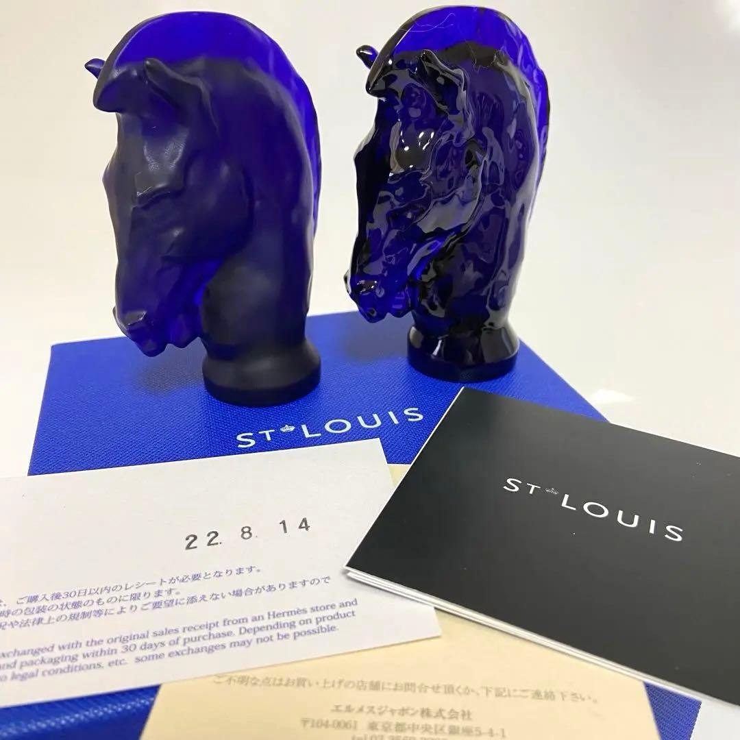 SAINT LOUIS サンルイ ペーパーウエイト チェス 駒 HERMES - メルカリ