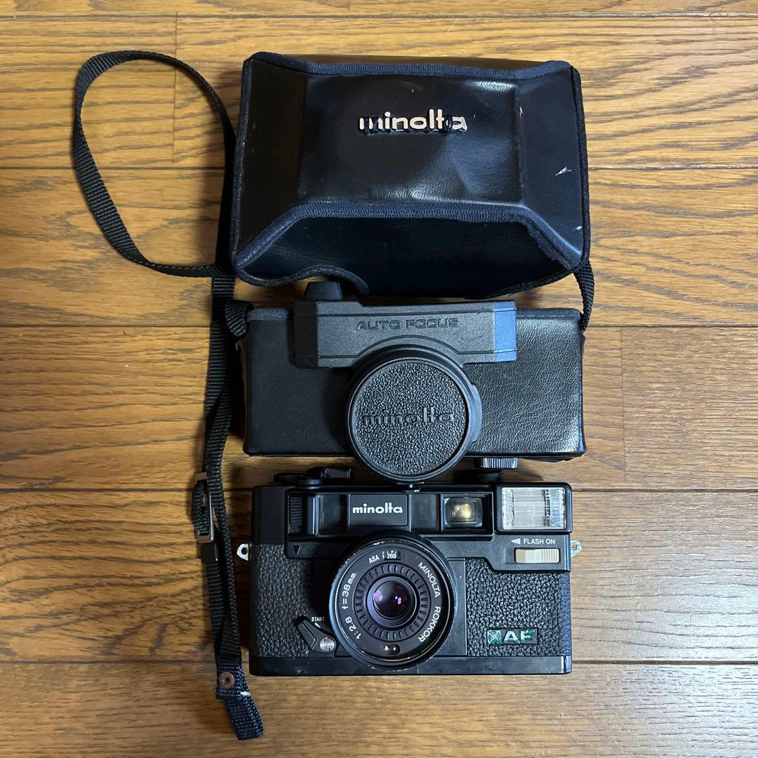 中古品】PETRI/minolta/RICOH フィルムカメラ3セット