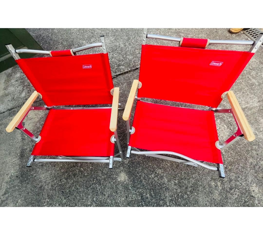 コールマン Coleman フォールディングチェアー　チェア　ペア　セット　２脚 Coleman（コールマン） アルペンアウトドアーズ限定 コンパクト