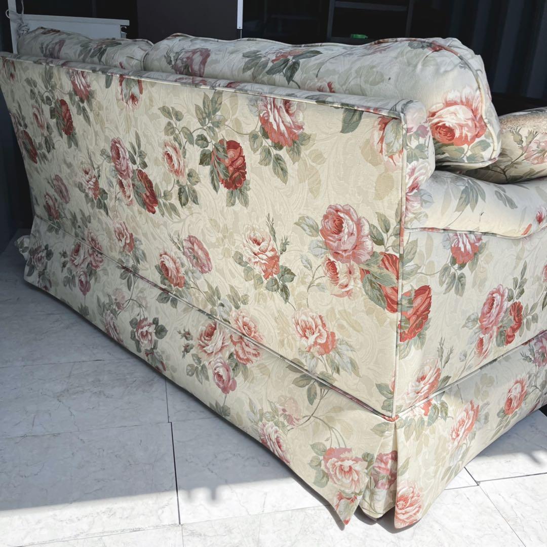 取付無料！イーセンアーレン アメリカ 姫系花柄ファブリックエレガント