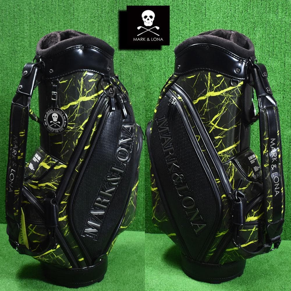 MARK&LONA/マークアンドロナ キャディバッグ【ブラック】中古！ 楽天市場】MARK＆LONA【マークアンドロナ】カモ・ジャカード スカル